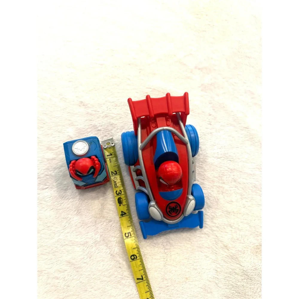 Marvel Spidey and His Amazing Friends Jazwares Toy Vehicle Set Red Blue 2020